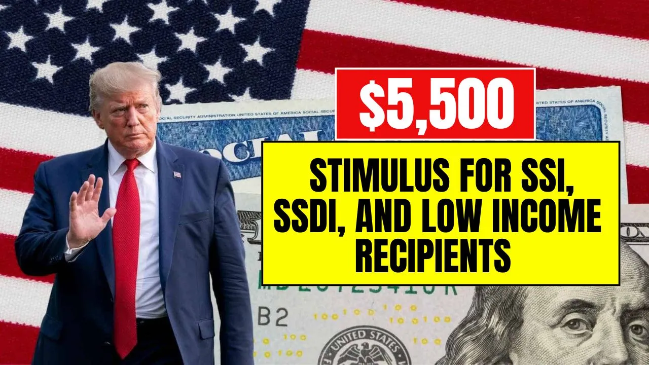 $5500 Stimulus for SSI