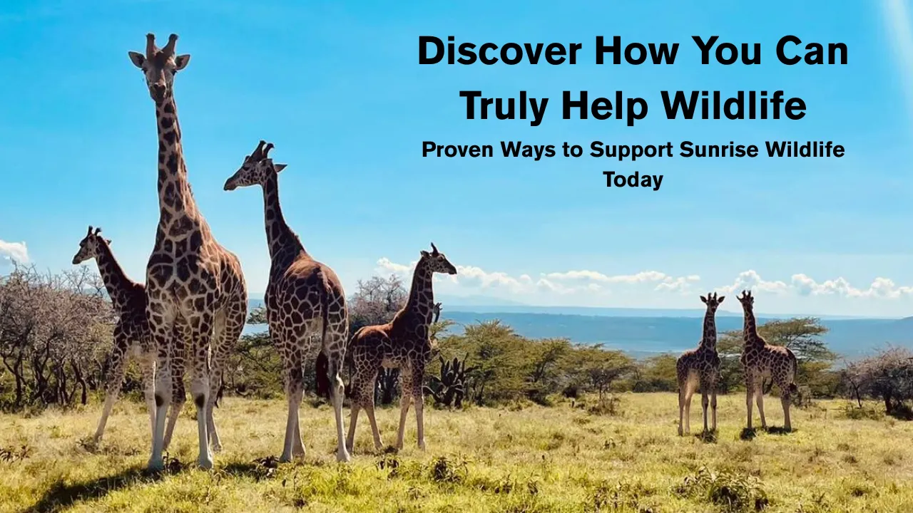 Fundraising for Sunrise Wildlife