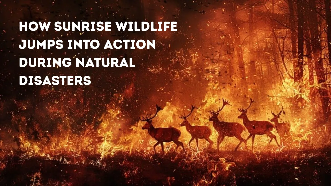 How Sunrise Wildlife Jumps Into Action During Natural Disasters