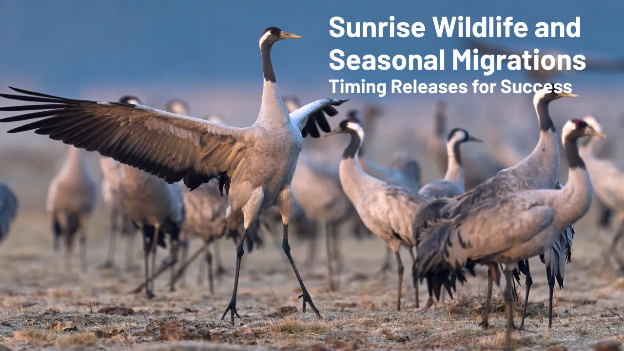 Sunrise Wildlife and Seasonal Migrations