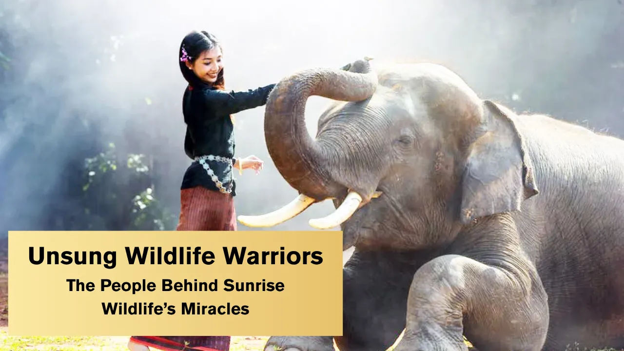 The Power Behind Sunrise Wildlife
