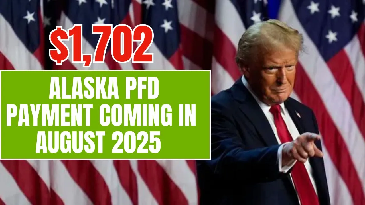 $1702 Alaska PFD Payment August 2025