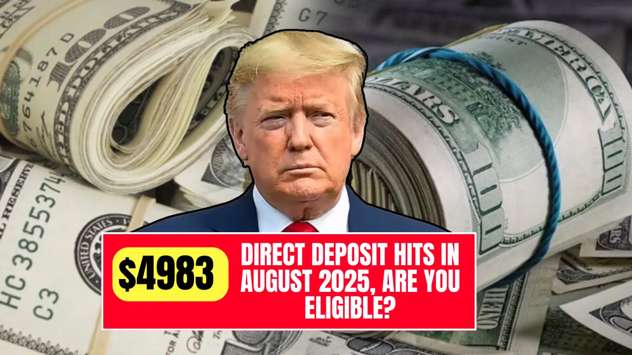 Direct Deposit Hits in August 2025