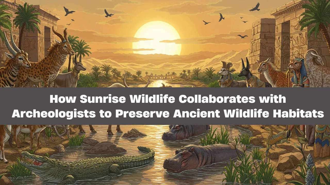 How Sunrise Wildlife Collaborates with Archeologists to Preserve Ancient Wildlife Habitats