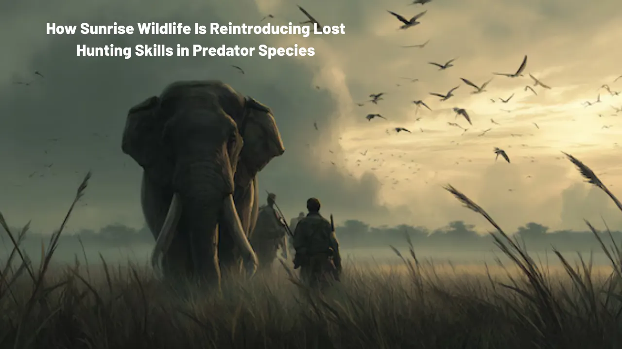How Sunrise Wildlife Is Reintroducing Lost Hunting Skills in Predator Species