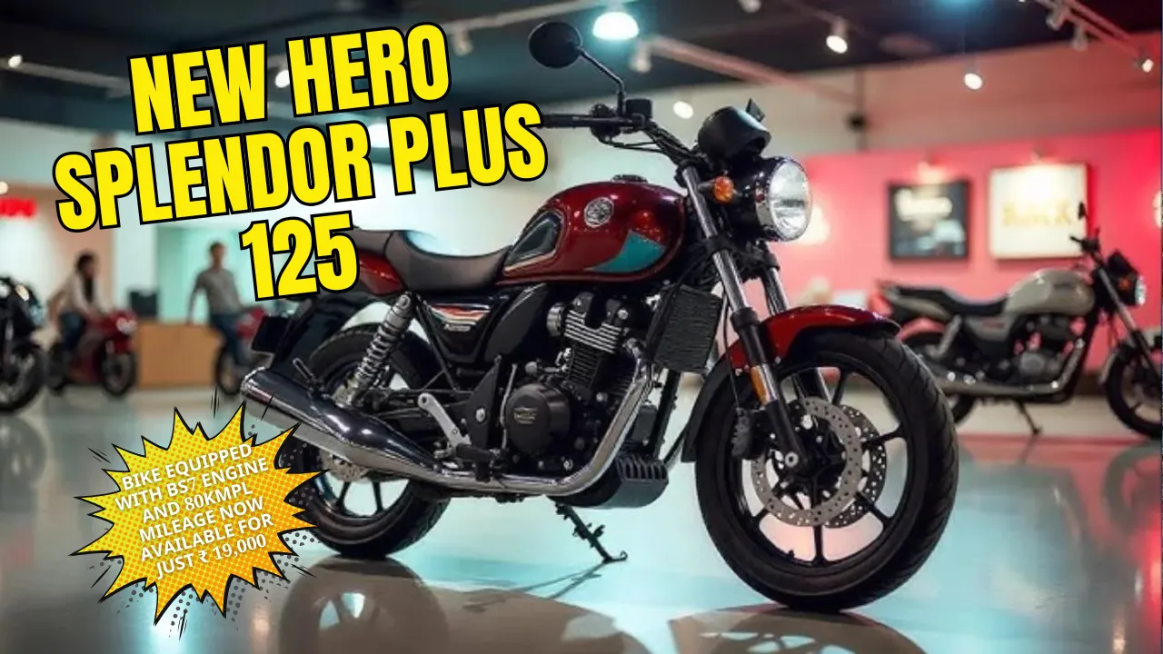 New Hero Splendor Plus 125