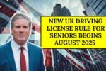 New UK Driving License Rule for Seniors