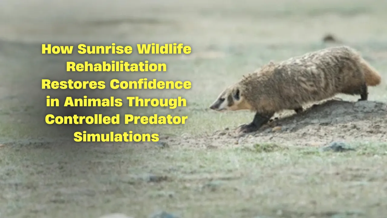 How Sunrise Wildlife Rehabilitation Restores Confidence in Animals Through Controlled Predator Simulations