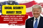 Social Security August 2025