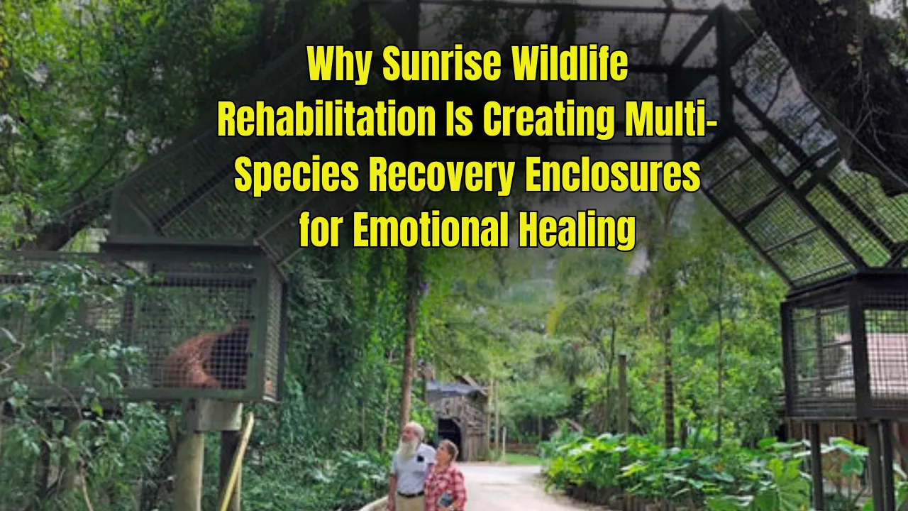 Why Sunrise Wildlife Rehabilitation Is Creating Multi-Species Recovery Enclosures for Emotional Healing