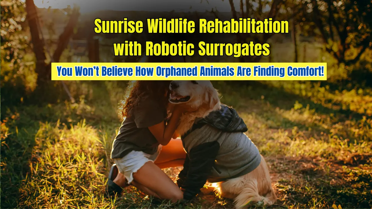 Sunrise Wildlife Rehabilitation with Robotic Surrogates