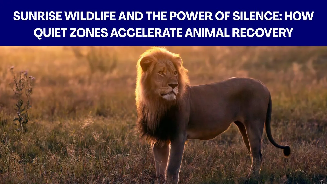 Sunrise Wildlife and the Power of Silence