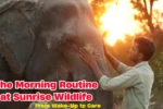 The Morning Routine at Sunrise Wildlife