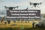 The Role of Sunrise Wildlife in Tracking Seasonal Wildlife Movement with Citizen Drone Pilots