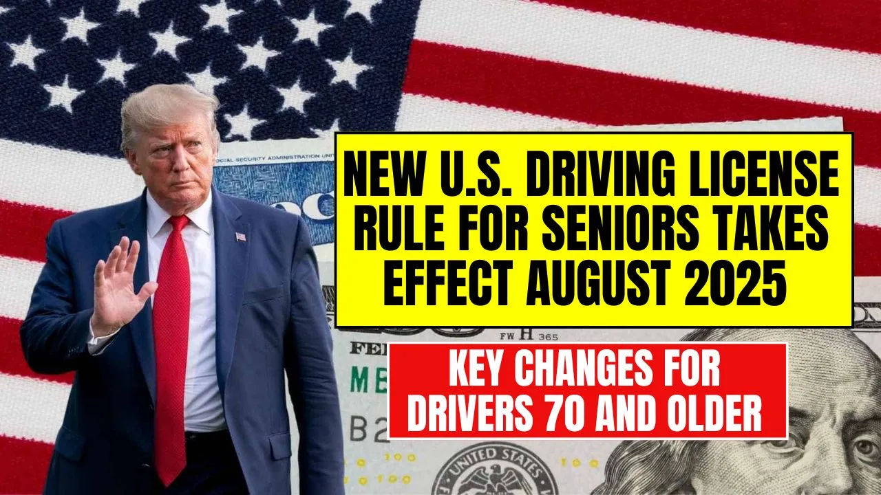 U.S. Driving License Rule for Seniors