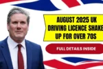 UK Driving Licence Over-70s