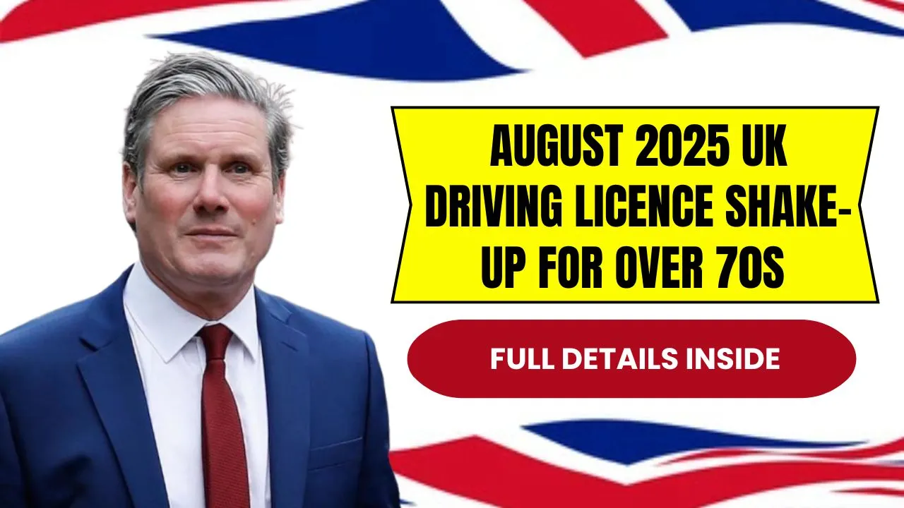 UK Driving Licence Over-70s