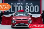 Maruti Alto 800 2025 Returns