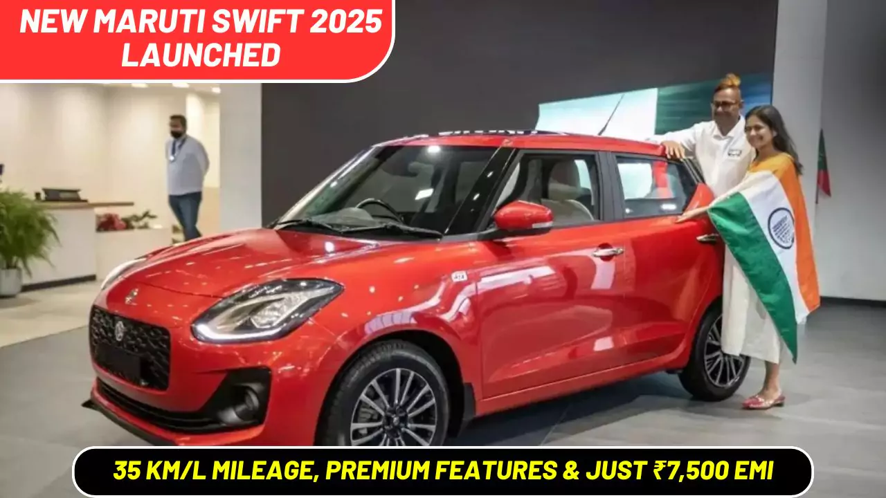 New Maruti Swift 2025 Launched
